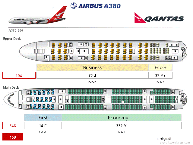 QF A380 Cabin